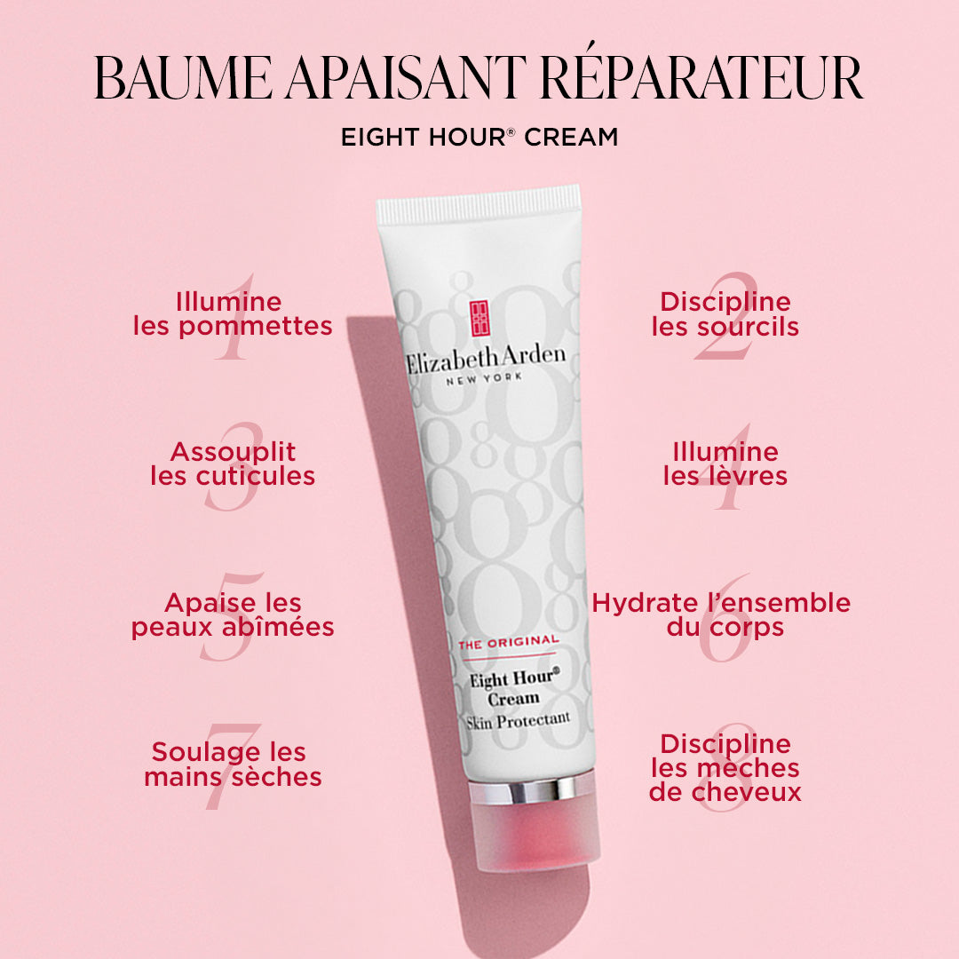 Trio Essentiels Eight Hour® - Baume Réparateur Original, Mains, Lèvres