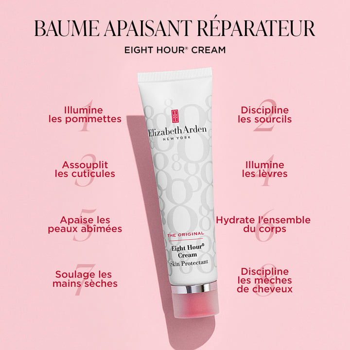 Trio Essentiels Eight Hour® - Baume Réparateur Original, Mains, Lèvres