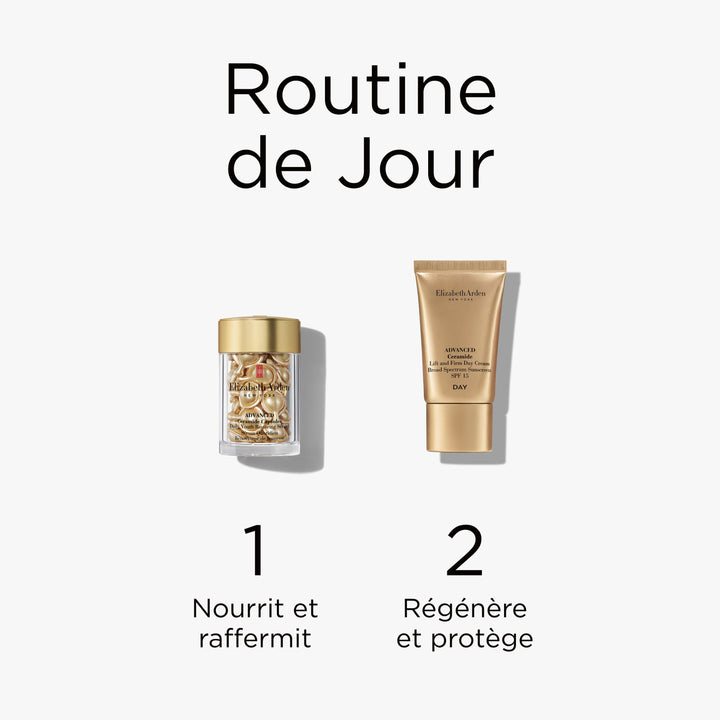 Coffret Capsules Advanced Ceramide et Crème Jour SPF 15