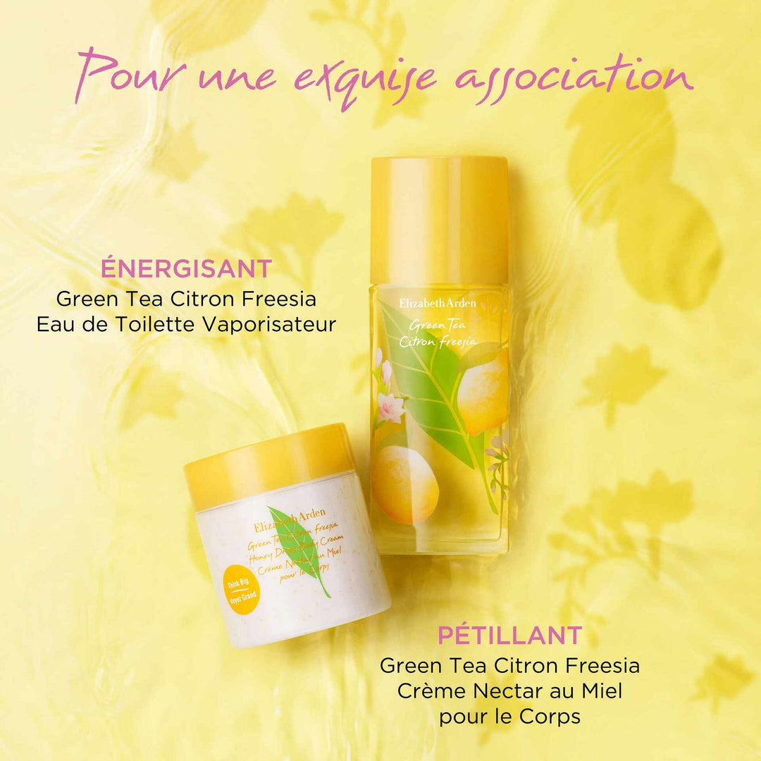 Green Tea Citron Freesia Crème Nectar au Miel pour le Corps