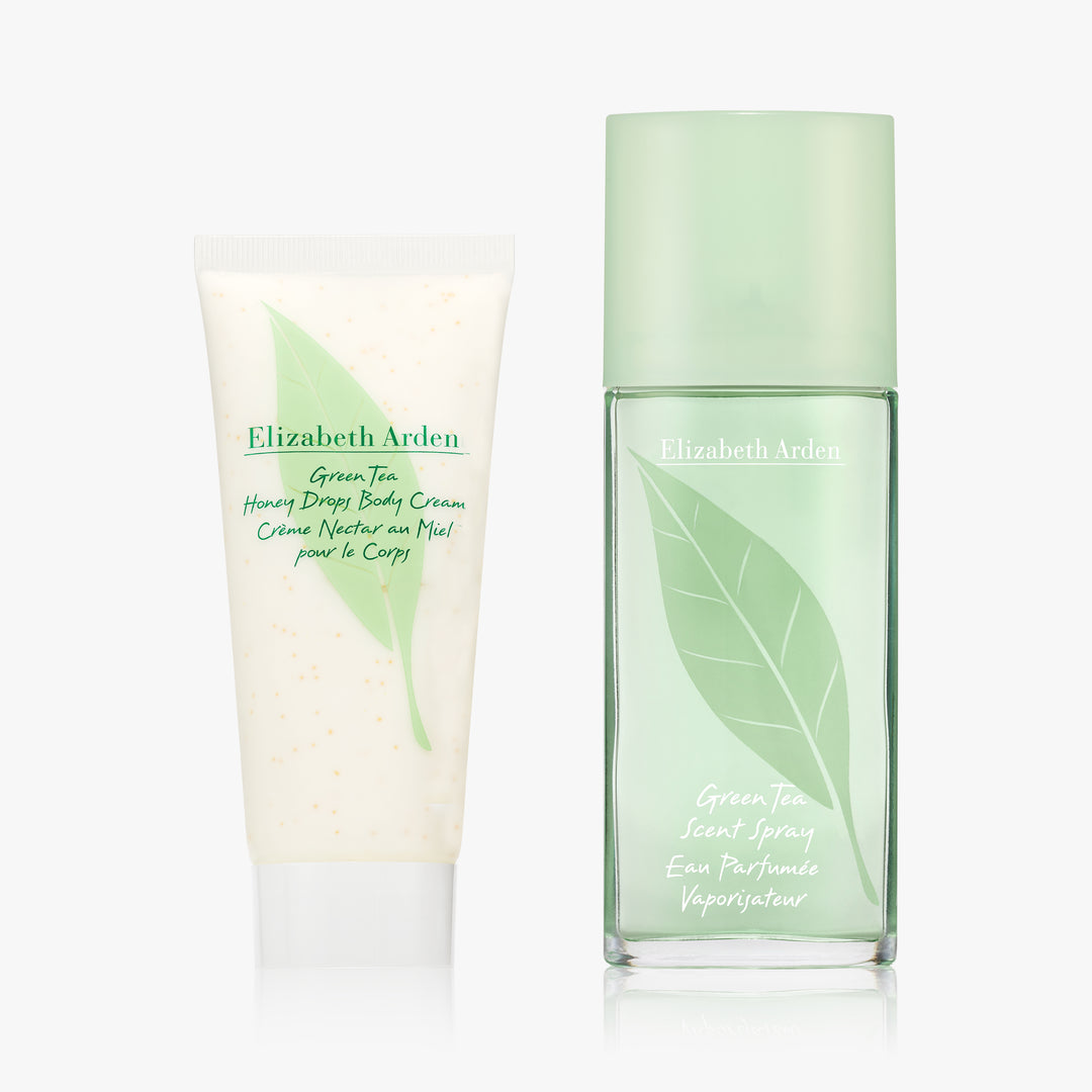 Coffret Duo Green Tea Eau Parfumée et Crème pour le Corps Honey Drop