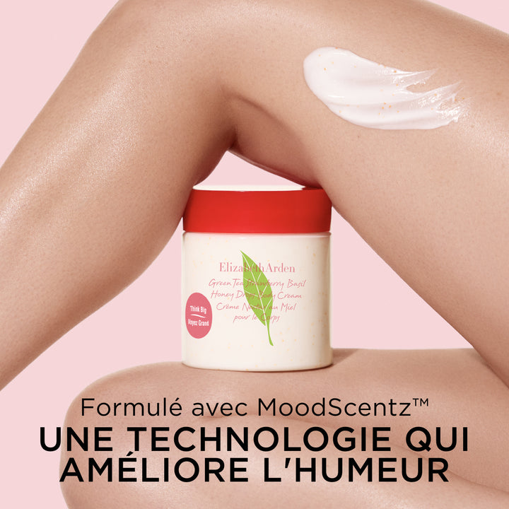 Green Tea Crème Strawberry Basil pour le corps