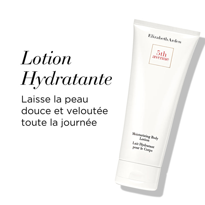 Coffret Eau de Parfum 5th Avenue, Lait Hydratant & Crème Nettoyante Hydratante Corps