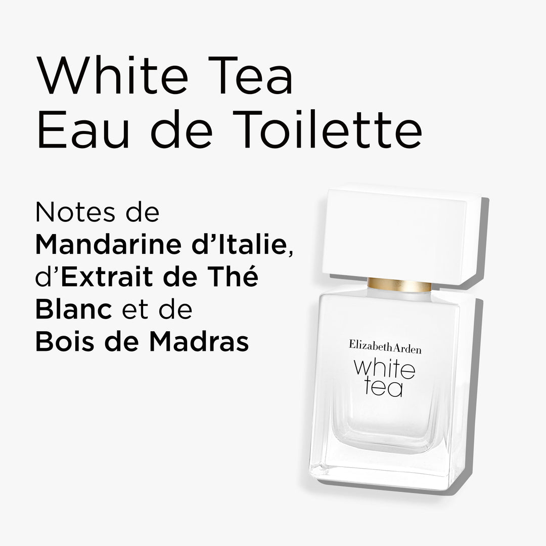 Coffret Duo White Tea, Eau de Toilette florale et crème corps