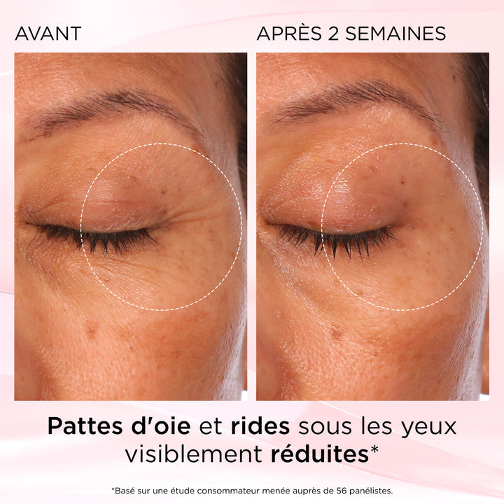 Rétinol + HPR Ceramide Crème Contour des Yeux Régénérant