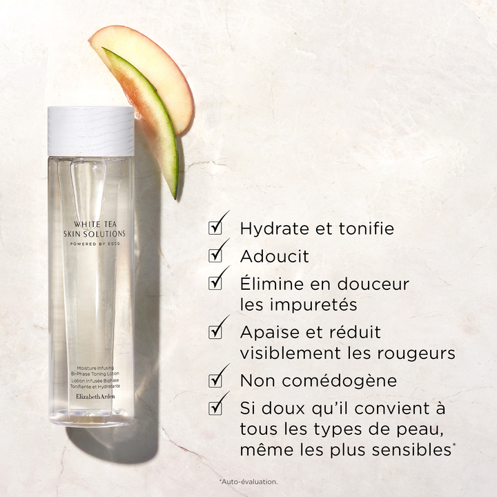 White Tea Skin Solutions Lotion Infusée Biphase Tonifiante et Hydratante