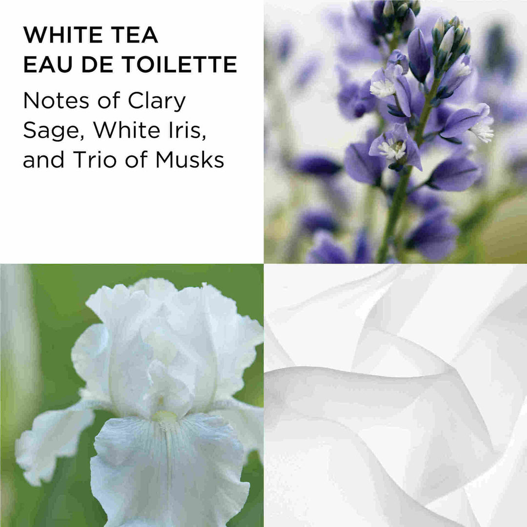 Coffret White Tea, Parfum fleuri et vif