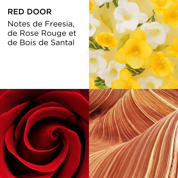 Coffret Trio Parfum Prestige, Red Door 10ml, Green Tea 15ml et White Tea 10ml