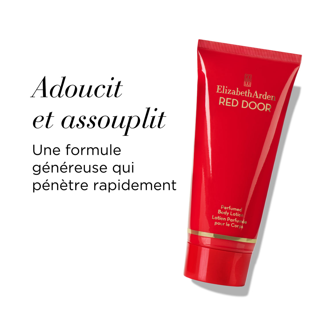 Coffret Trio Red Door Eau de Toilette 30 ml, Gel Douche Parfumé, Lotion Parfumée Corps