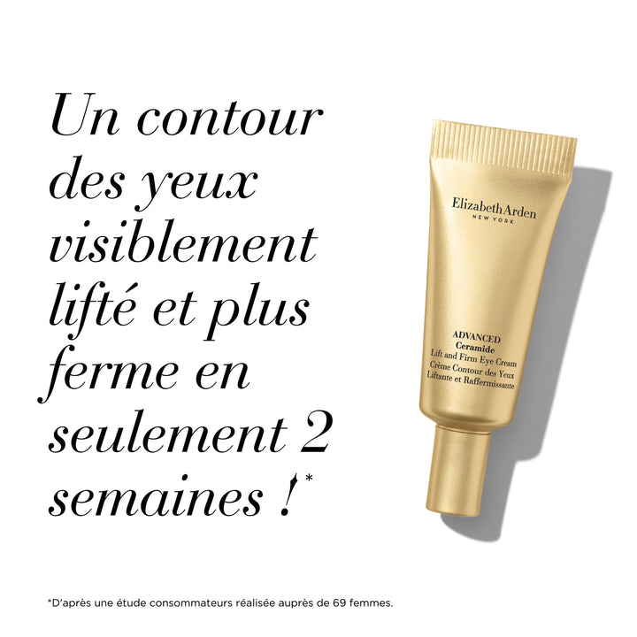 Coffret Trio Liftant Advanced Ceramide, 90 Capsules, Crème de Jour SPF 15 Liftante et Raffermissante