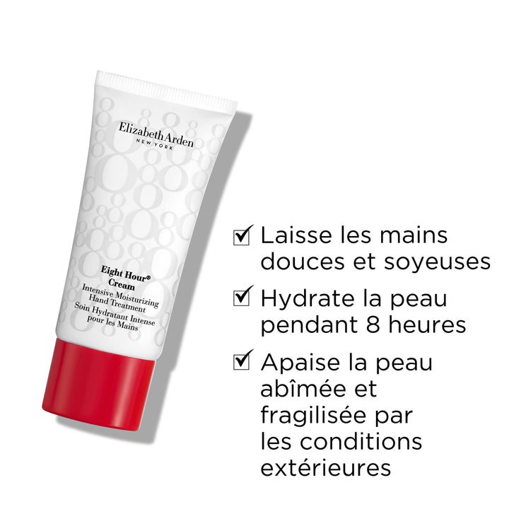 Coffret Eight Hour® Cream Essentiels Nourrissants, Baume Réparateur L'Original, Baume à Lèvres SPF15, Crème Mains Hydratation Intense