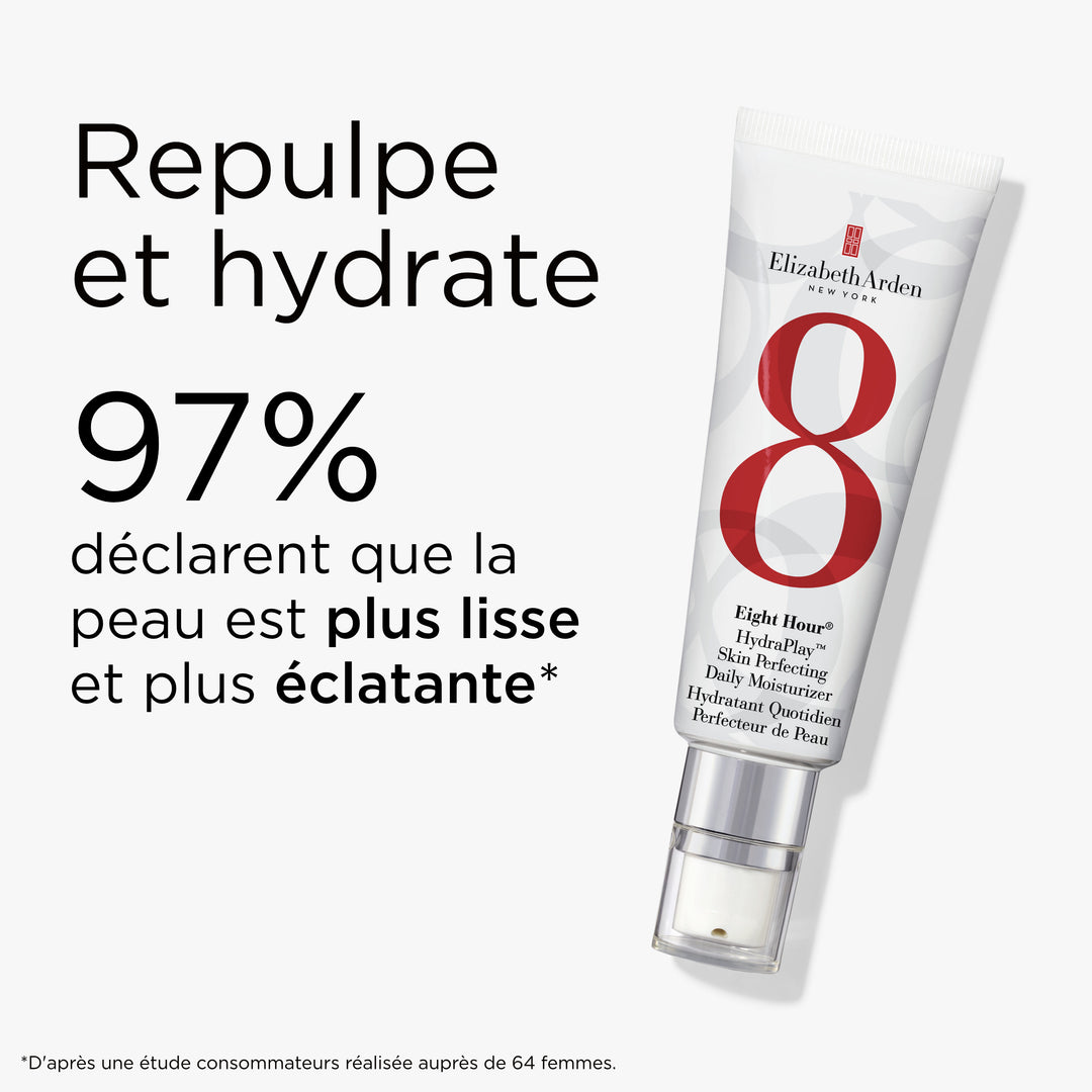 Coffret Eight Hour® Hydration Vacation, Crème Hydratante Visage Skin Perfecting, Nettoyant Visage 2-en-1, Daily Defense Fluid SPF 40