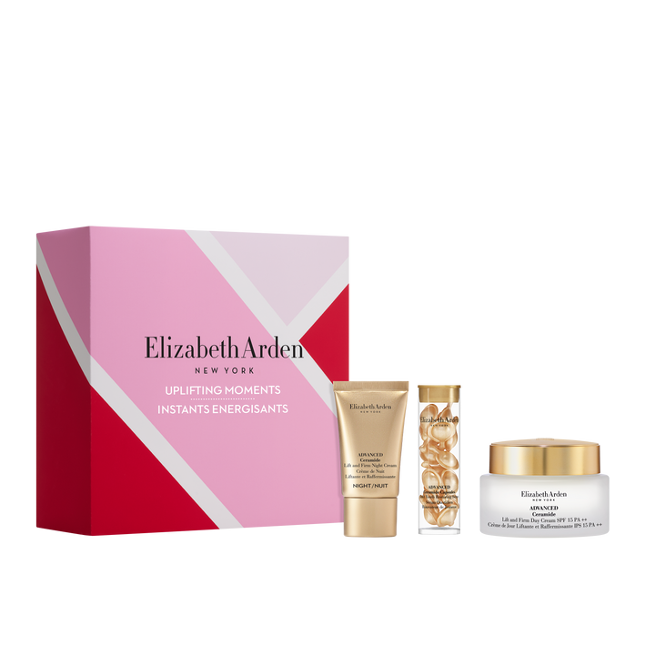 Coffret Trio, Advanced Ceramide Capsules, Lift and Firm Crème de Nuit et Crème de Jour SPF 15