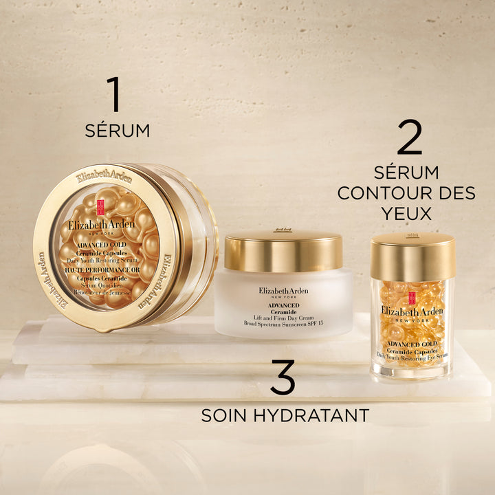 Advanced Gold Ceramide Capsules Sérum Quotidien Rénovateur de Jeunesse