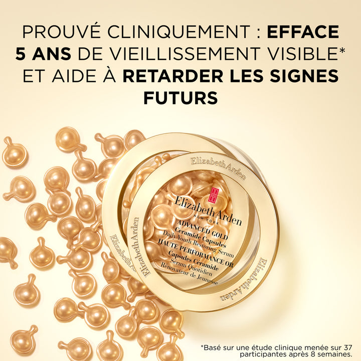 Advanced Gold Ceramide Capsules Sérum Quotidien Rénovateur de Jeunesse