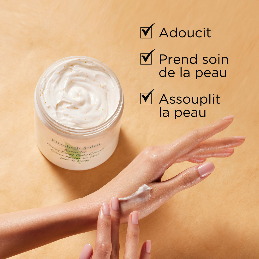 Green Tea Crème Nectar au Miel pour le Corps