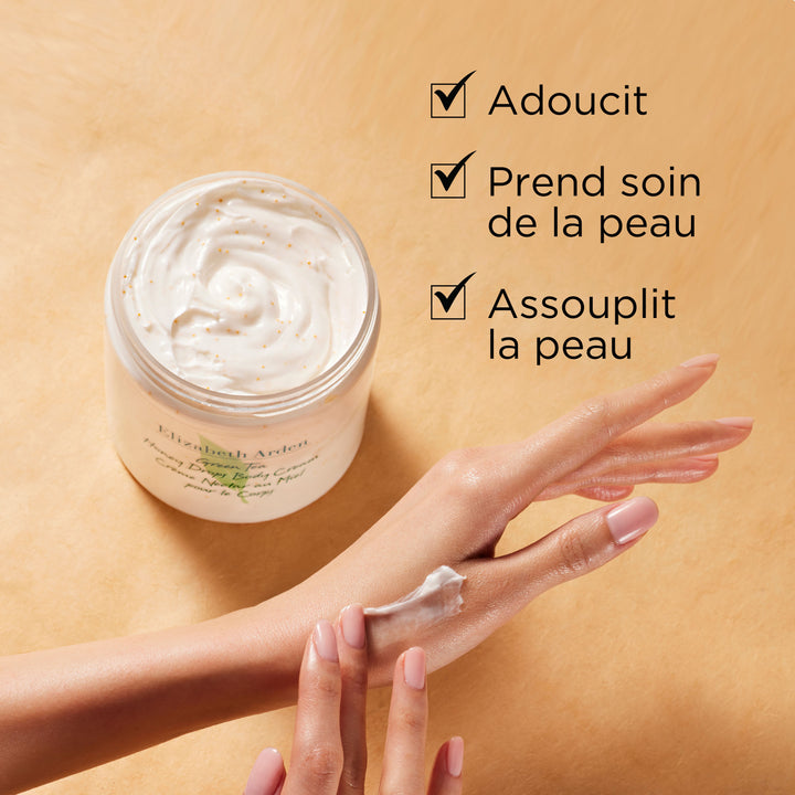 Green Tea Crème Nectar au Miel pour le Corps