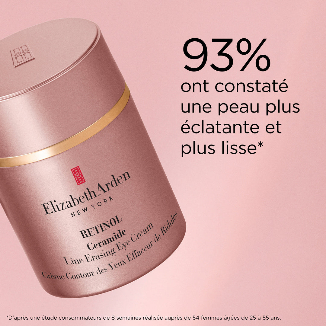 Rétinol Ceramide Crème Contour des Yeux Effaceur de Ridules
