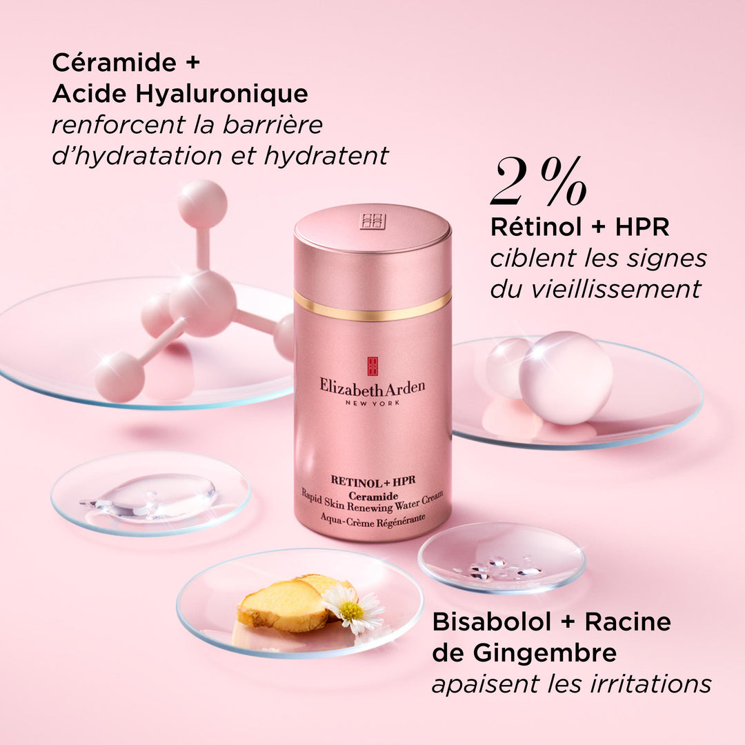 Rétinol + HPR Ceramide Aqua-Crème Régénérante