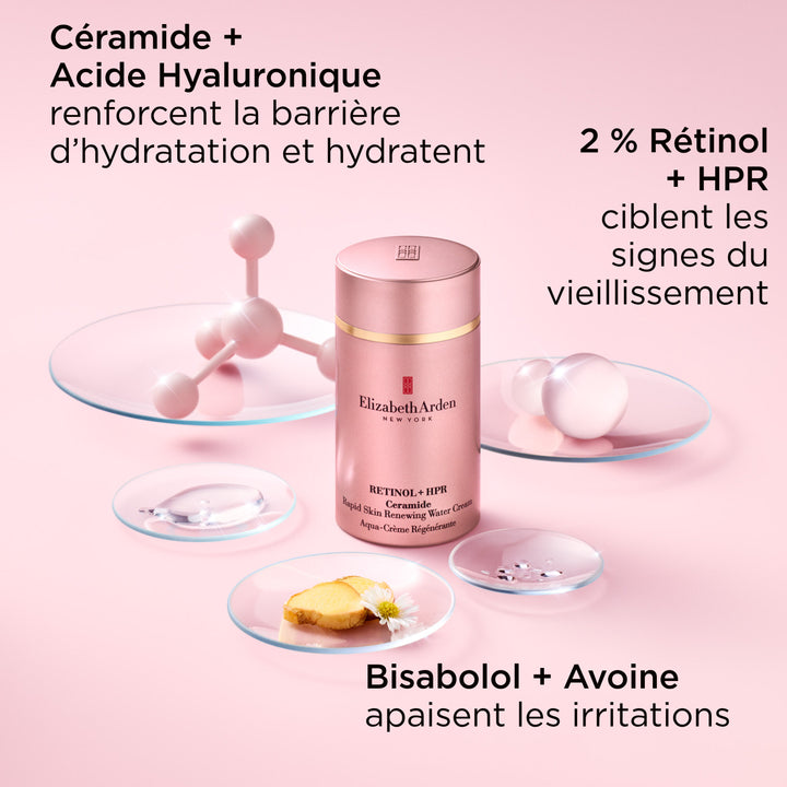 Duo RETINOL + HPR Ceramide 60 Capsules et Aqua-Crème Régénérante (Valeur 189€)