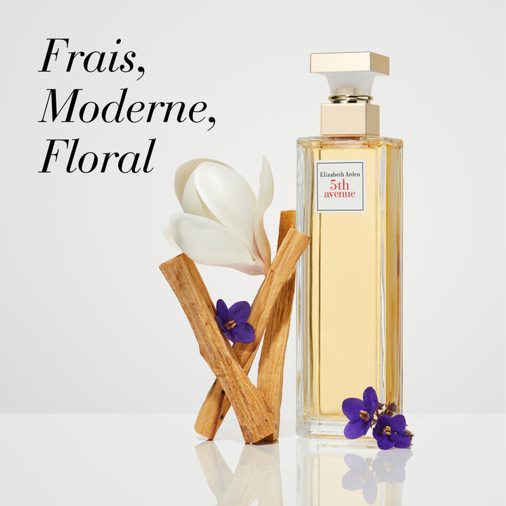 Coffret Eau de Parfum Femme 5th Avenue, Lait Hydratant Corps