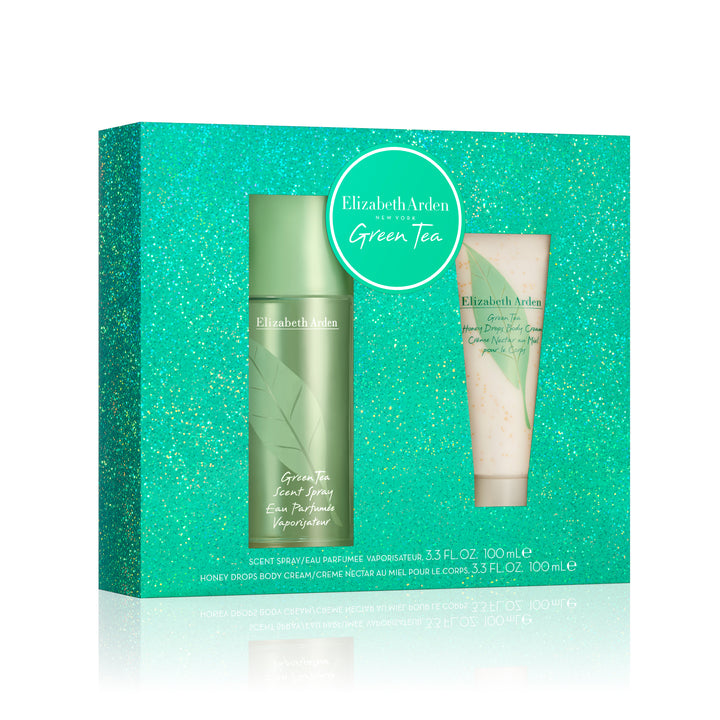 Coffret Duo Green Tea Eau Parfumée et Crème pour le Corps Honey Drop