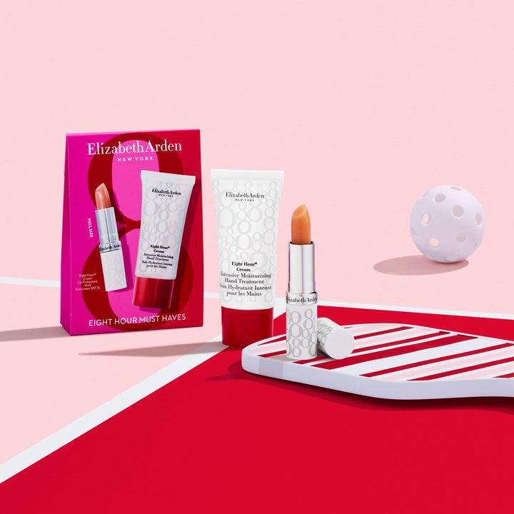 Coffret Duo Hydratant, Soin Mains et Baume à Lèvres Eight Hour® SPF 15