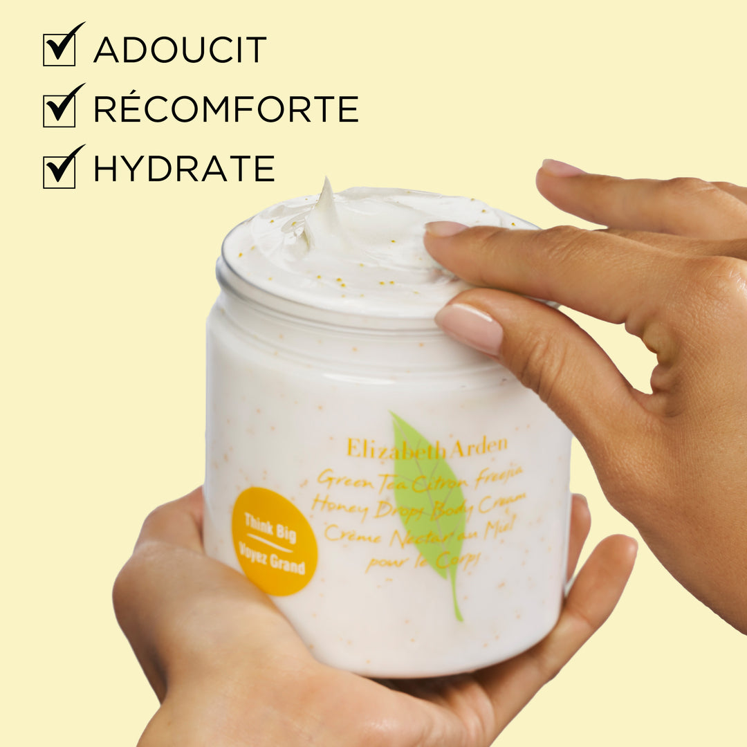 Green Tea Citron Freesia Crème Nectar au Miel pour le Corps