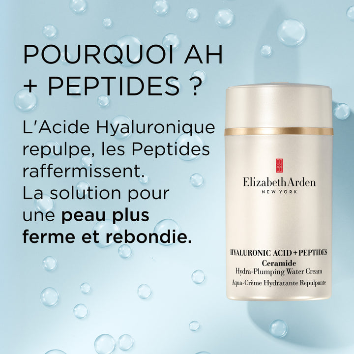 Hyaluronic Acid + Peptides Ceramide Aqua-Crème Hydratante et Repulpante