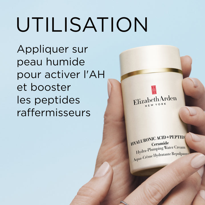 Hyaluronic Acid + Peptides Ceramide Aqua-Crème Hydratante et Repulpante