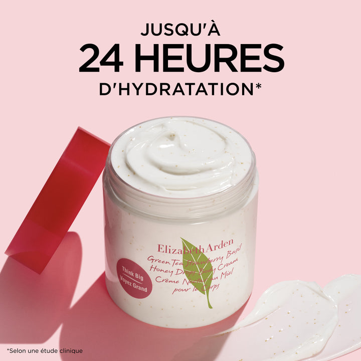 Green Tea Crème Strawberry Basil pour le corps