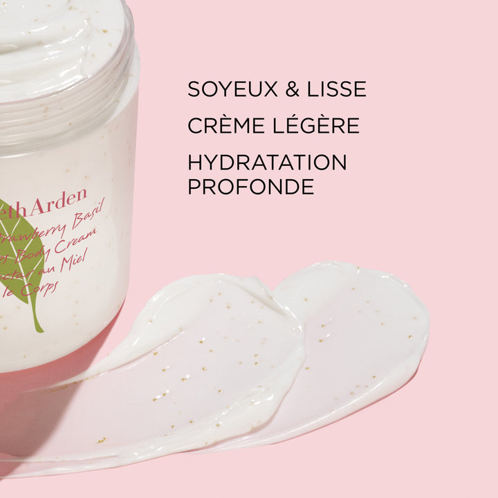 Green Tea Crème Strawberry Basil pour le corps