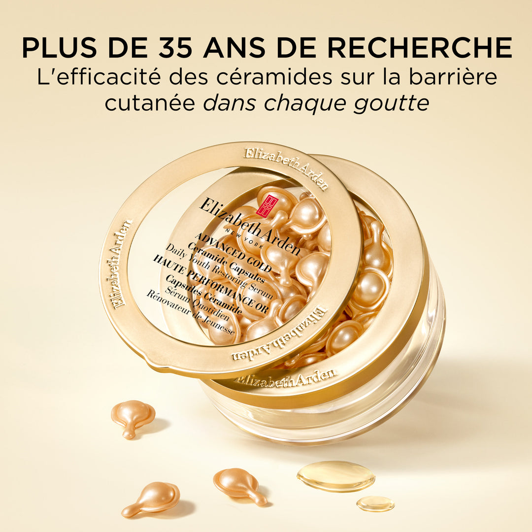 Advanced Gold Ceramide Capsules Sérum Quotidien Rénovateur de Jeunesse