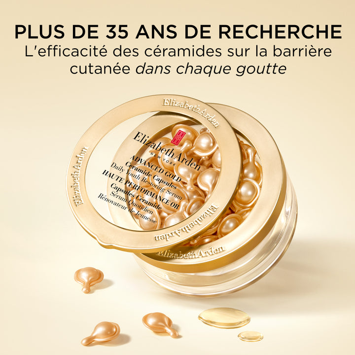Advanced Gold Ceramide Capsules Sérum Quotidien Rénovateur de Jeunesse