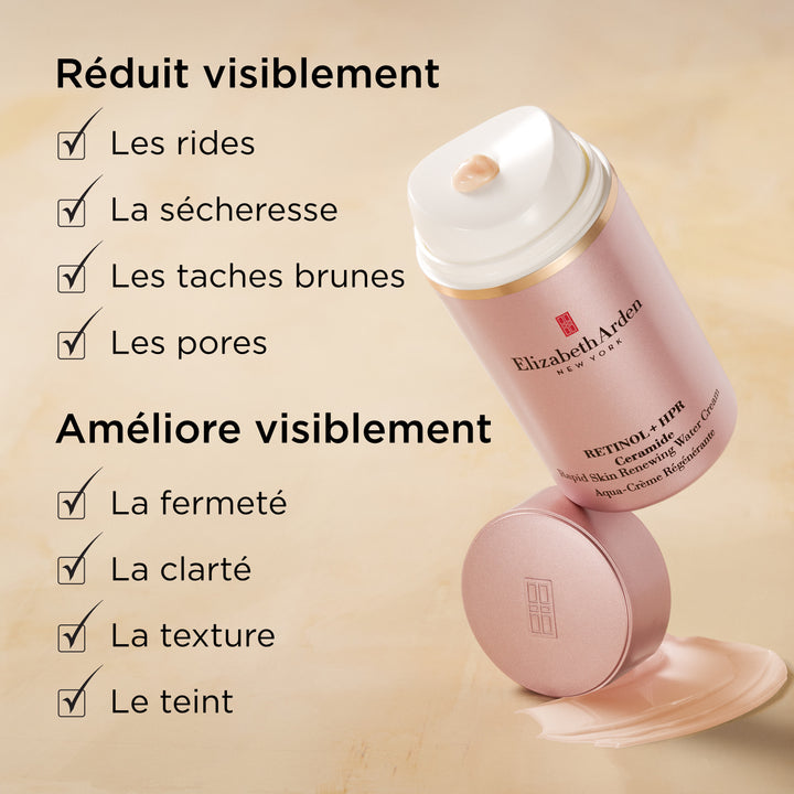 Coffret Trio Rétinol + HPR, Ceramide Aqua-Crème Régénérante, Capsules Sérum Rétinol + HPR et Contour des Yeux Retinol