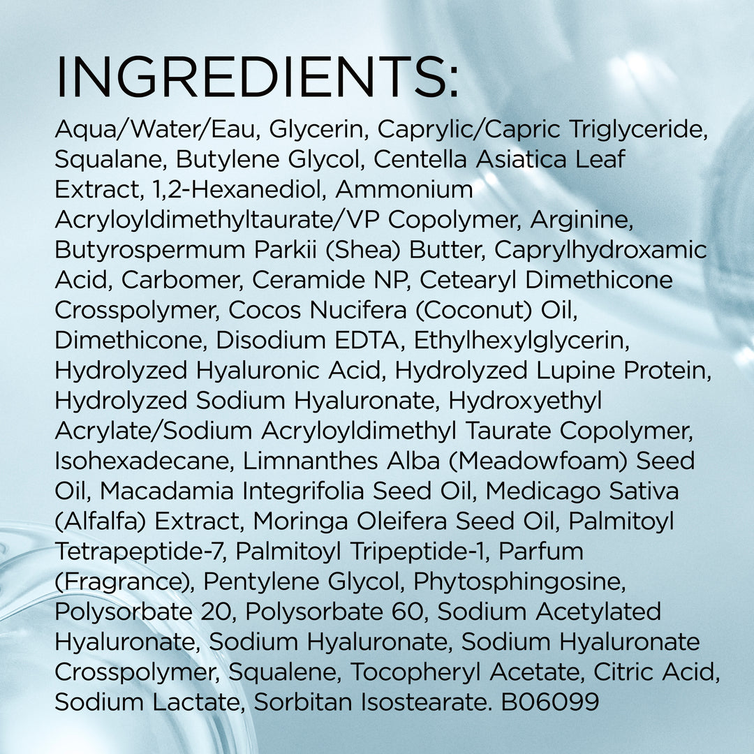 Hyaluronic Acid + Peptides Ceramide Aqua-Crème Hydratante et Repulpante